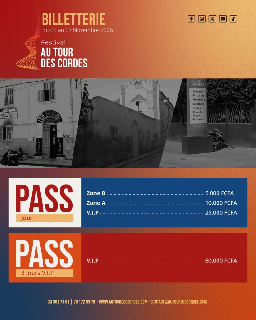 Billetterie Festival Au tour des cordes 2026
